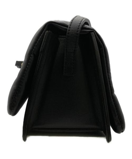 MARY AL TERNA（メアリオルターナ）MARY AL TERNA (メアリオルターナ) フラップショルダーバッグ ブラックの古着・服飾アイテム