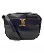 Salvatore Ferragamoサルヴァトーレ フェラガモ）の古着「ショルダーバッグ」｜ネイビー
