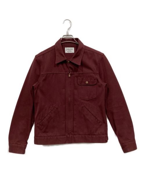 WACKO MARIA（ワコマリア）WACKO MARIA (ワコマリア) ジップアップジャケット ボルドー サイズ:Lの古着・服飾アイテム