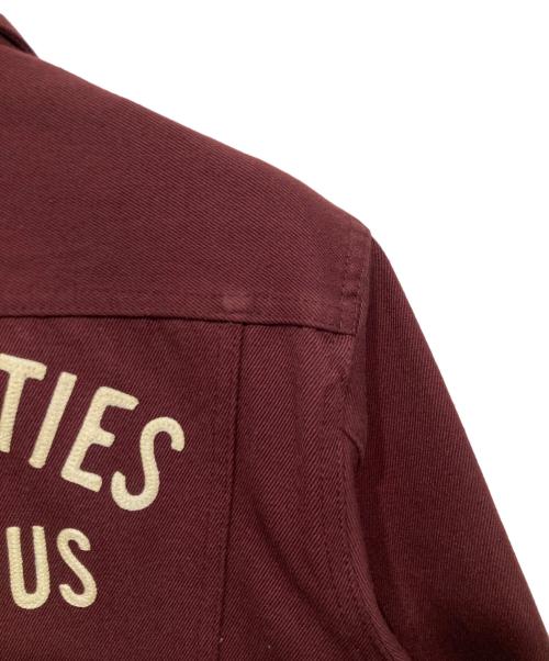 WACKO MARIA（ワコマリア）WACKO MARIA (ワコマリア) ジップアップジャケット ボルドー サイズ:Lの古着・服飾アイテム