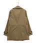 PUBLIC TOKYO (パブリックトウキョウ) ストレッチステンカラーコート ベージュ サイズ:S：7000円