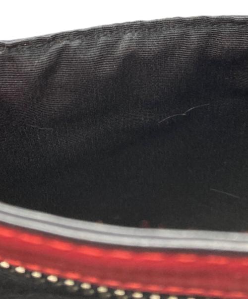 COACH（コーチ）COACH (コーチ) ショルダーバッグ ブラック×レッドの古着・服飾アイテム