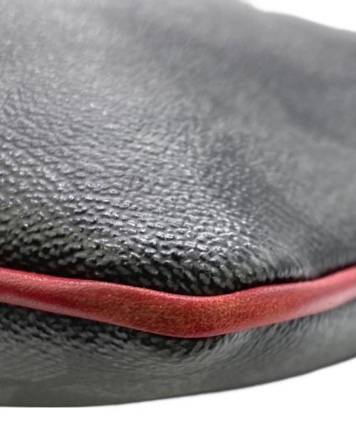 COACH（コーチ）COACH (コーチ) ショルダーバッグ ブラック×レッドの古着・服飾アイテム