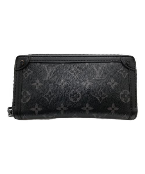 LOUIS VUITTON（ルイ ヴィトン）LOUIS VUITTON (ルイ ヴィトン) トランク・ジッピーウォレット ブラックの古着・服飾アイテム