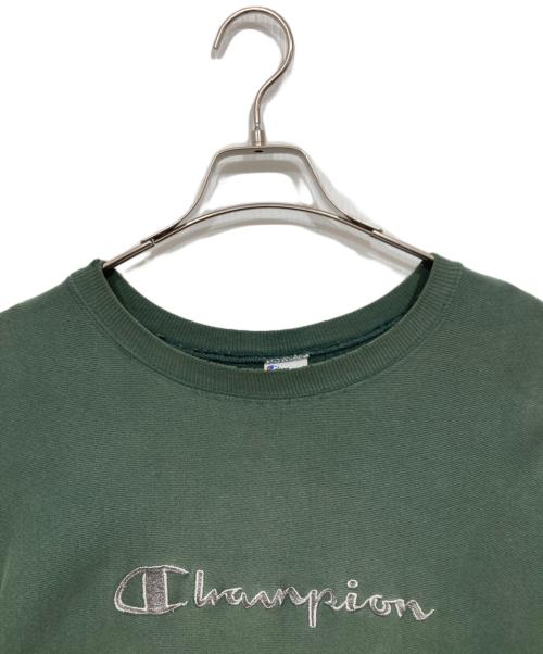 Champion（チャンピオン）Champion (チャンピオン) 90’s USA製 リバースウィーブスウェット グリーン サイズ:XLの古着・服飾アイテム