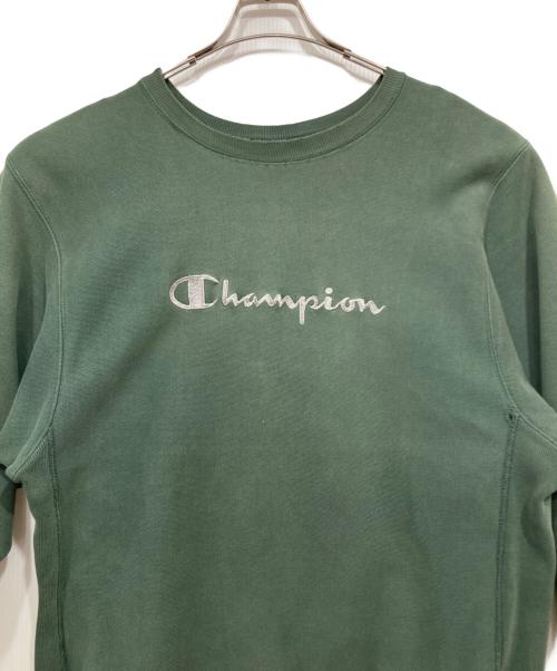 Champion（チャンピオン）Champion (チャンピオン) 90’s USA製 リバースウィーブスウェット グリーン サイズ:XLの古着・服飾アイテム