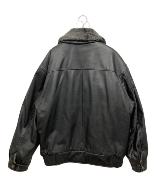 PHAT FARM（ファットファーム）PHAT FARM (ファットファーム) レザージャケット ブラック サイズ:XLの古着・服飾アイテム