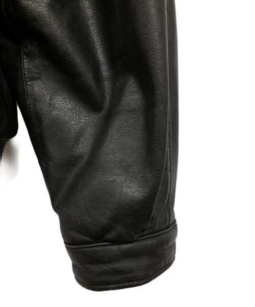 PHAT FARM（ファットファーム）PHAT FARM (ファットファーム) レザージャケット ブラック サイズ:XLの古着・服飾アイテム