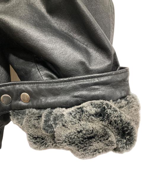 PHAT FARM（ファットファーム）PHAT FARM (ファットファーム) レザージャケット ブラック サイズ:XLの古着・服飾アイテム