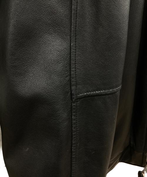 PHAT FARM（ファットファーム）PHAT FARM (ファットファーム) レザージャケット ブラック サイズ:XLの古着・服飾アイテム