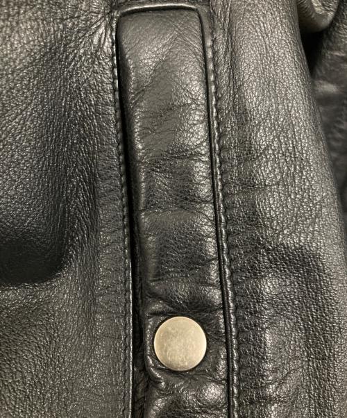 PHAT FARM（ファットファーム）PHAT FARM (ファットファーム) レザージャケット ブラック サイズ:XLの古着・服飾アイテム