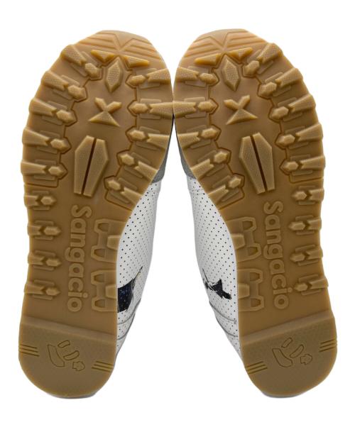 via SANGACIO（ヴィア・サンガチオ）via SANGACIO (ヴィア・サンガチオ) 23AW BRANDALISED Banksy / バンクシーにゅ ローカットスニーカー グレー サイズ:23.5の古着・服飾アイテム