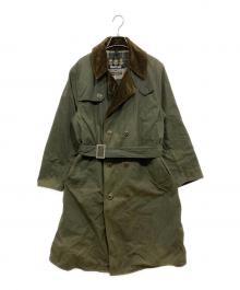 Barbour（バブアー）の古着「WAX TRENCH COAT / ワックストレンチコート」｜オリーブ