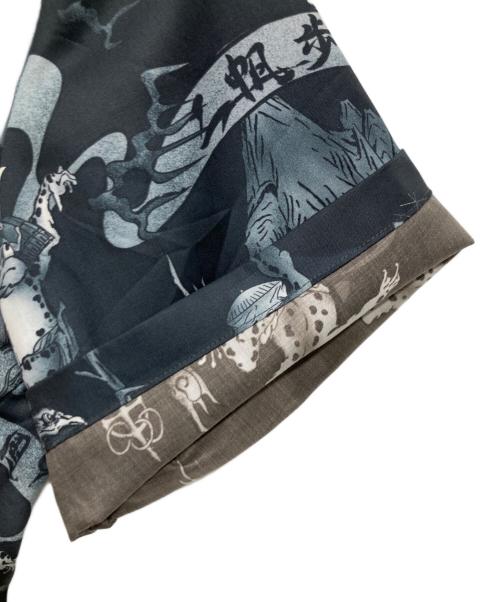 NIPOALOHA（二ポアロハ）NIPOALOHA (二ポアロハ) アロハシャツ / EX.YOKAI MAP SH グレー サイズ:1の古着・服飾アイテム