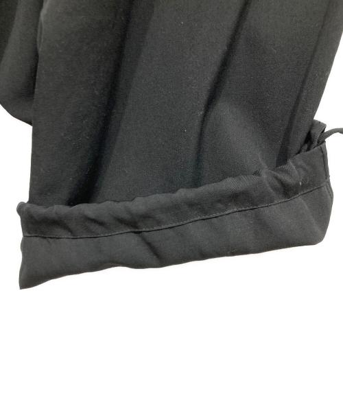 Yohji Yamamoto pour homme（ヨウジヤマモト プールオム）Yohji Yamamoto pour homme (ヨウジヤマモト プールオム) 16SS ウールギャバサルエルパンツ ブラック サイズ:3の古着・服飾アイテム