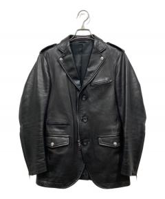 中古・古着通販】LIDnM (リドム) シングルライダースジャケット