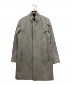 theoryセオリー）の古着「スタンドカラーコート」｜グレー
