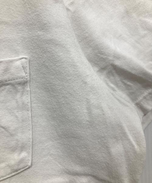 WACKO MARIA（ワコマリア）WACKO MARIA (ワコマリア) 見返り美人 ポケットTシャツ ホワイト サイズ:Lの古着・服飾アイテム