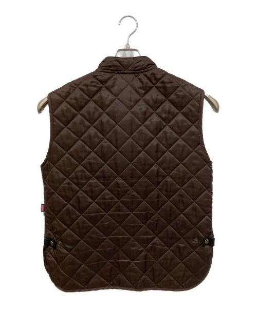 BELSTAFF（ベルスタッフ）BELSTAFF (ベルスタッフ) キルティングベスト ブラウン サイズ:Sの古着・服飾アイテム