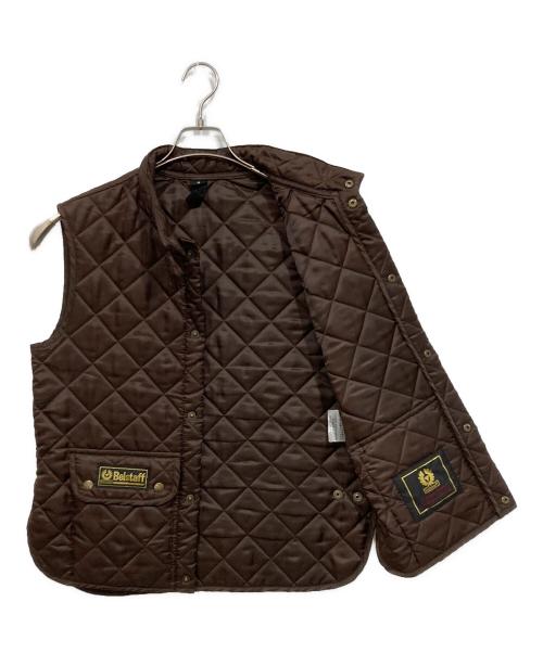 BELSTAFF（ベルスタッフ）BELSTAFF (ベルスタッフ) キルティングベスト ブラウン サイズ:Sの古着・服飾アイテム