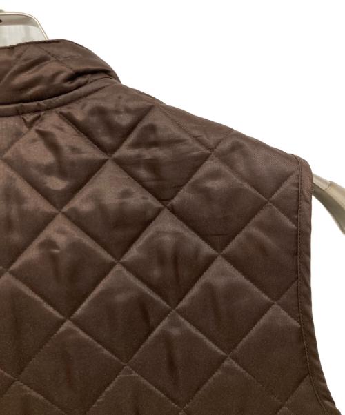 BELSTAFF（ベルスタッフ）BELSTAFF (ベルスタッフ) キルティングベスト ブラウン サイズ:Sの古着・服飾アイテム