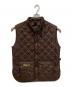 BELSTAFF（ベルスタッフ）の古着「キルティングベスト」｜ブラウン