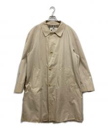 Aquascutum（アクアスキュータム）の古着「ステンカラーコート」｜ベージュ