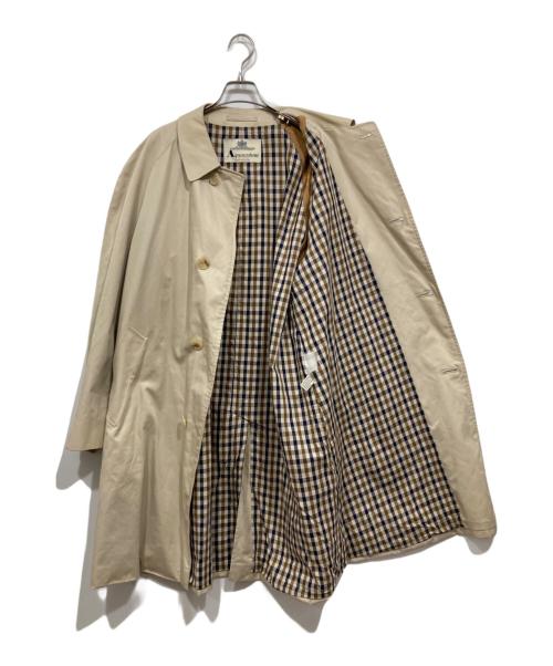 Aquascutum（アクアスキュータム）Aquascutum (アクアスキュータム) ステンカラーコート ベージュ サイズ:表記なしの古着・服飾アイテム