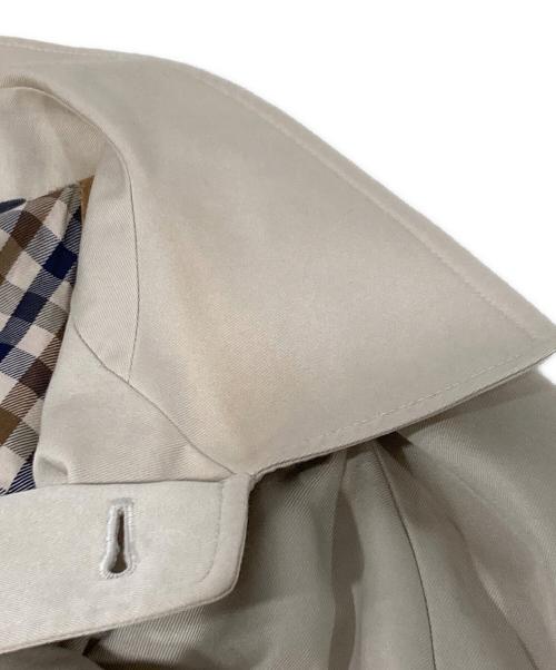 Aquascutum（アクアスキュータム）Aquascutum (アクアスキュータム) ステンカラーコート ベージュ サイズ:表記なしの古着・服飾アイテム