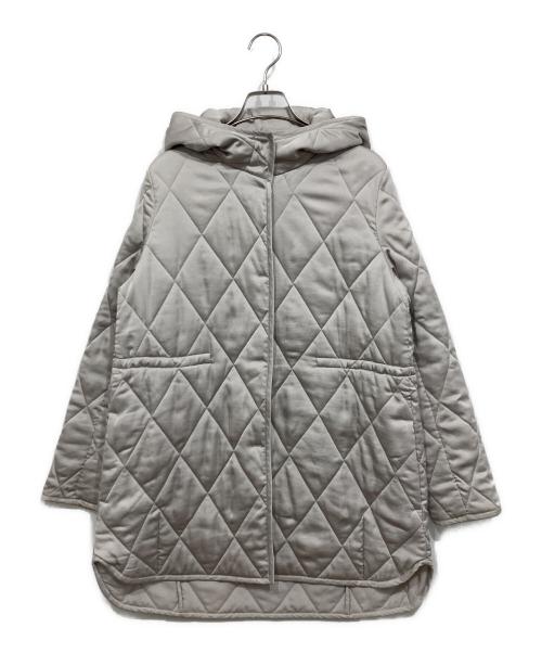 Max Mara Studio（マックスマーラ ストゥディオ）Max Mara Studio (マックスマーラ ストゥディオ) キルティングコート グレー サイズ:38の古着・服飾アイテム