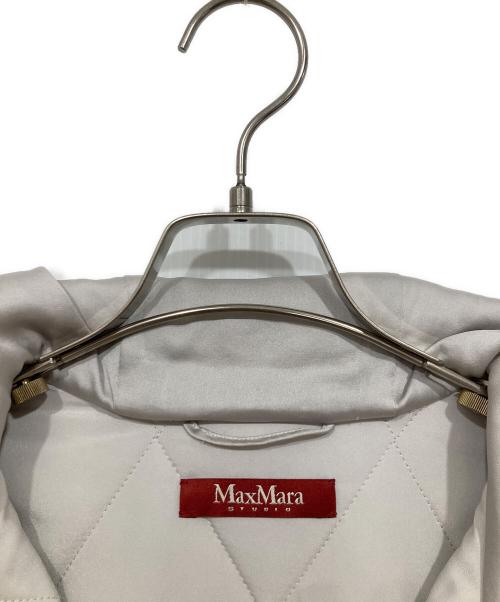 Max Mara Studio（マックスマーラ ストゥディオ）Max Mara Studio (マックスマーラ ストゥディオ) キルティングコート グレー サイズ:38の古着・服飾アイテム