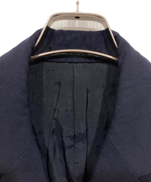 YOHJI YAMAMOTO（ヨウジヤマモト）YOHJI YAMAMOTO (ヨウジヤマモト) 半袖ジャケット ネイビー サイズ:Sの古着・服飾アイテム