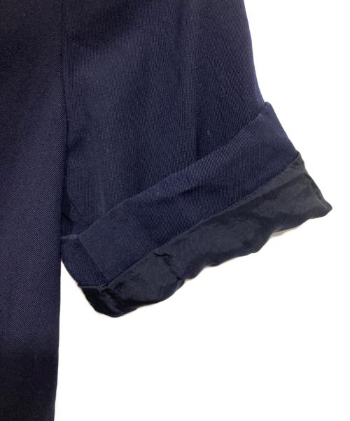 YOHJI YAMAMOTO（ヨウジヤマモト）YOHJI YAMAMOTO (ヨウジヤマモト) 半袖ジャケット ネイビー サイズ:Sの古着・服飾アイテム