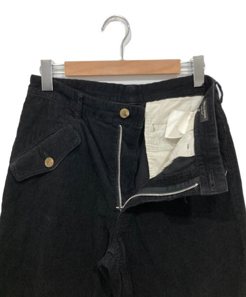 COMME des GARCONS HOMME PLUS（コムデギャルソンオムプリュス）COMME des GARCONS HOMME PLUS (コムデギャルソンオムプリュス) コーデュロイパンツ ブラック サイズ:Mの古着・服飾アイテム