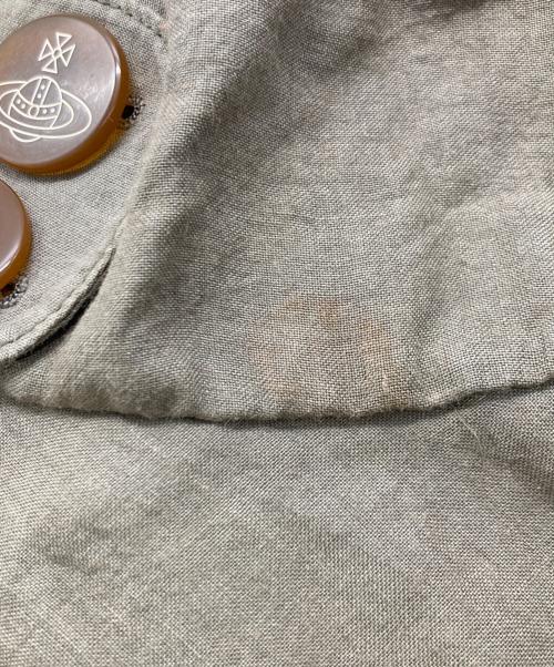 Vivienne Westwood（ヴィヴィアンウエストウッド）Vivienne Westwood (ヴィヴィアンウエストウッド) リネンハット ベージュの古着・服飾アイテム