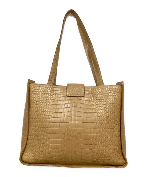 Salvatore Ferragamo（サルヴァトーレ フェラガモ）Salvatore Ferragamo (サルヴァトーレ フェラガモ) トートバッグ ベージュの古着・服飾アイテム