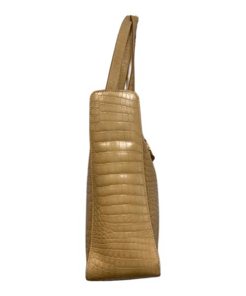 Salvatore Ferragamo（サルヴァトーレ フェラガモ）Salvatore Ferragamo (サルヴァトーレ フェラガモ) トートバッグ ベージュの古着・服飾アイテム