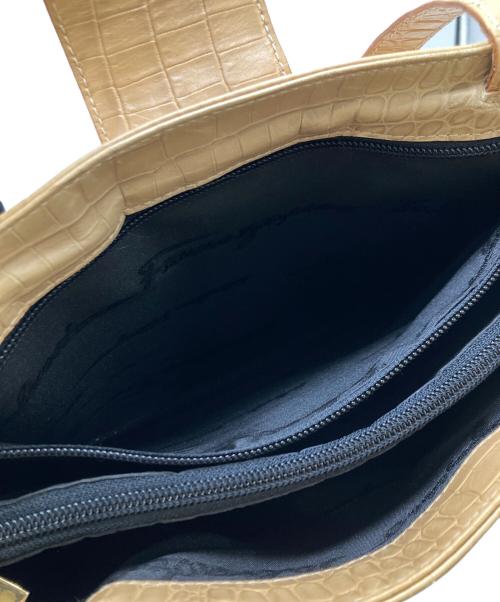 Salvatore Ferragamo（サルヴァトーレ フェラガモ）Salvatore Ferragamo (サルヴァトーレ フェラガモ) トートバッグ ベージュの古着・服飾アイテム