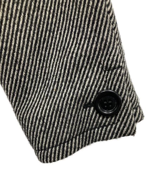 MIU MIU（ミュウミュウ）MIU MIU (ミュウミュウ) ダブルフェイスコート グレー サイズ:42の古着・服飾アイテム