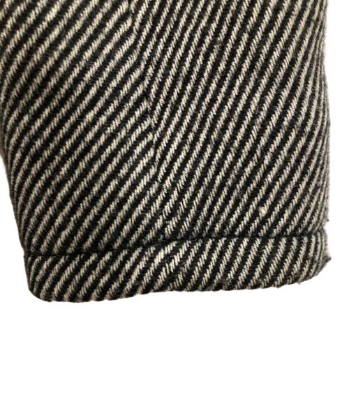 MIU MIU（ミュウミュウ）MIU MIU (ミュウミュウ) ダブルフェイスコート グレー サイズ:42の古着・服飾アイテム