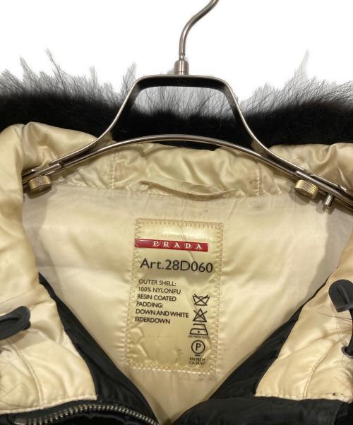 PRADA SPORTS（プラダスポーツ）PRADA SPORTS (プラダスポーツ) ダウンジャケット ブラック サイズ:40の古着・服飾アイテム