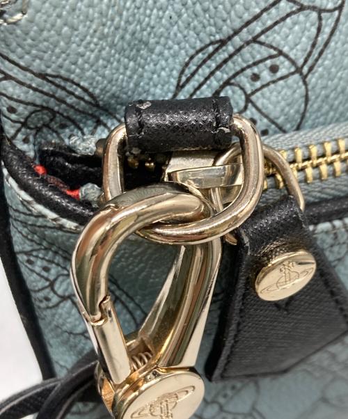 Vivienne Westwood（ヴィヴィアンウエストウッド）Vivienne Westwood (ヴィヴィアンウエストウッド) ショルダーバッグ ブルーの古着・服飾アイテム