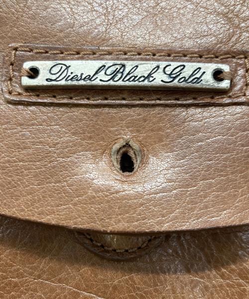 DIESEL（ディーゼル）DIESEL (ディーゼル) フリンジショルダーバッグ ブラウンの古着・服飾アイテム