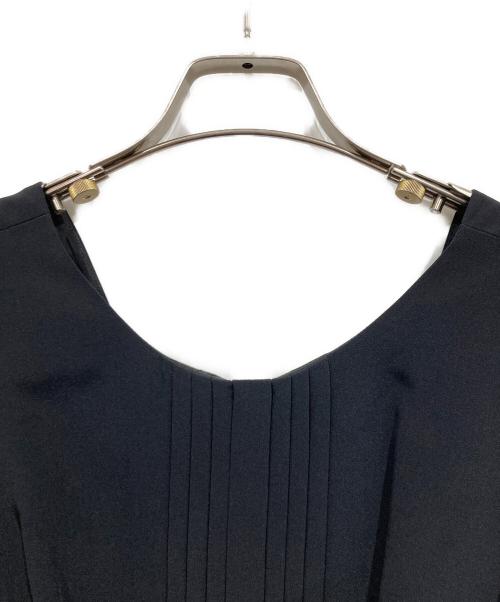 PRADA（プラダ）PRADA (プラダ) ノースリーブドレスワンピース ネイビー サイズ:42の古着・服飾アイテム