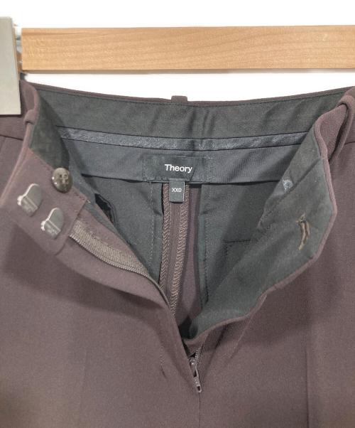 theory（セオリー）theory (セオリー) Admiral Crepe Relax ST Pant ブラウン サイズ:XXOの古着・服飾アイテム