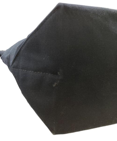 marimekko（マリメッコ）marimekko (マリメッコ) キャンバストートバッグ ネイビーの古着・服飾アイテム