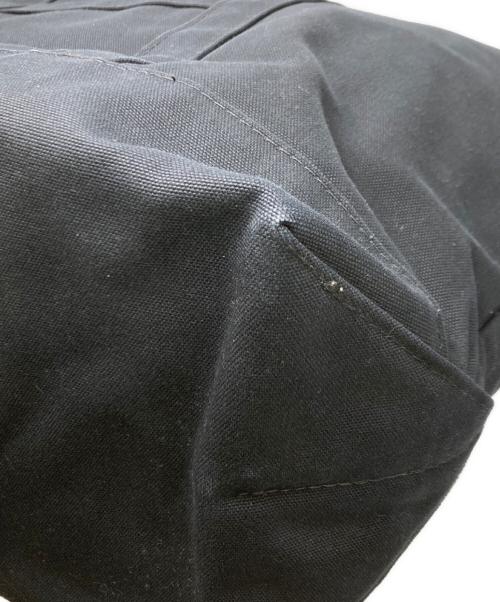 marimekko（マリメッコ）marimekko (マリメッコ) キャンバストートバッグ ネイビーの古着・服飾アイテム