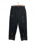 MICHAEL KORSマイケル・コース）の古着「Cotton Poplin Zip Cargo Pants」｜ブラック