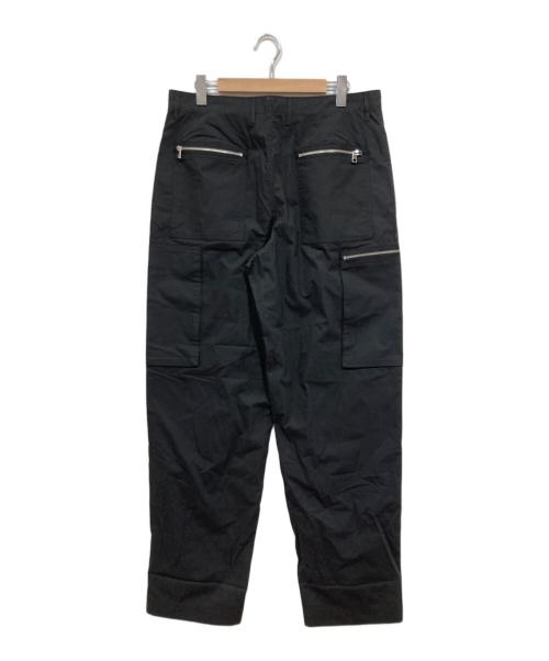 MICHAEL KORS（マイケル・コース）MICHAEL KORS (マイケル・コース) Cotton Poplin Zip Cargo Pants ブラック サイズ:34×34の古着・服飾アイテム
