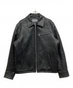 MICHAEL KORSマイケル・コース）の古着「シングルライダースジャケット」｜ブラック
